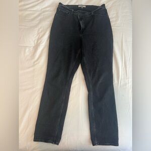 Abercrombie Curve love black jeans, size 32/14.